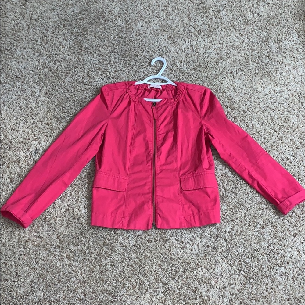 Fuchsia blazer